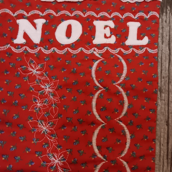 Vintage Handmade Christmas Stocking - Picture 2 of 3
